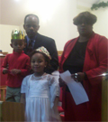 Mr and Miss Turner Chapel crowned